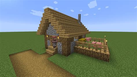 villager minecraft house